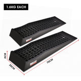 NNEMB 2 x 3T Heavy-Duty Low Profile Car Service Ramps