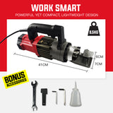 NNEMB Hydraulic Portable Electric Rebar Cutter 16mm 850W-RB16T