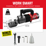 NNEMB Hydraulic Portable Electric Rebar Cutter 22mm 950W-RB22T
