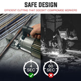 NNEMB Hydraulic Portable Electric Rebar Cutter 25mm 1600W-RB25T