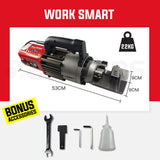 NNEMB Hydraulic Portable Electric Rebar Cutter 25mm 1600W-RB25T