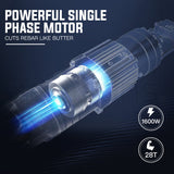 NNEMB Hydraulic Portable Electric Rebar Cutter 25mm 1600W-RB25T