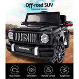 NNEDSZ -Kids Ride On Car Electric AMG G63 Licensed Remote Cars 12V Black