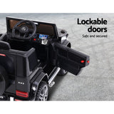 NNEDSZ -Kids Ride On Car Electric AMG G63 Licensed Remote Cars 12V Black