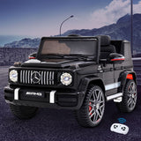 NNEDSZ -Kids Ride On Car Electric AMG G63 Licensed Remote Cars 12V Black