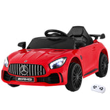 NNEDSZ Kids Ride On Car Mercedes-Benz AMG GTR Electric Toy Cars 12V Red