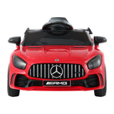 NNEDSZ Kids Ride On Car Mercedes-Benz AMG GTR Electric Toy Cars 12V Red