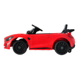 NNEDSZ Kids Ride On Car Mercedes-Benz AMG GTR Electric Toy Cars 12V Red