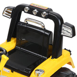 NNEDSZ Kids Ride On Bulldozer Digger Electric Car Yellow