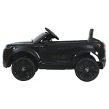 NNEDSZ  Car Licensed Land Rover 12V Electric Car Toys Battery Remote Black