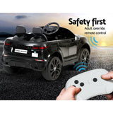 NNEDSZ  Car Licensed Land Rover 12V Electric Car Toys Battery Remote Black