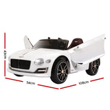 NNEDSZ Bentley  Car Licensed Electric Toys 12V Battery Remote Cars White