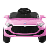 NNEDSZ Kids Ride On Car Battery Electric Toy Remote Control Pink Cars Dual Motor