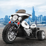 NNEDSZ Kids Ride On Motorbike Motorcycle Toys Black White