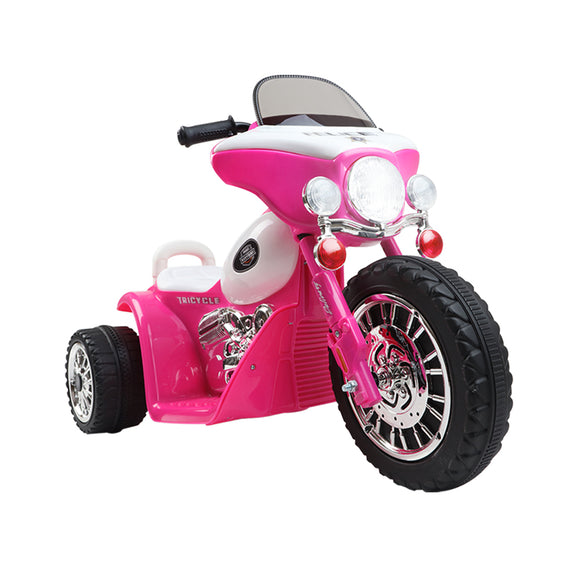 NNEDSZ Kids Ride On Motorcycle Motorbike Car Harley Style Electric Toy Police Bike