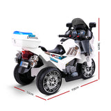 NNEDSZ Kids Ride On Motorbike Motorcycle Car White