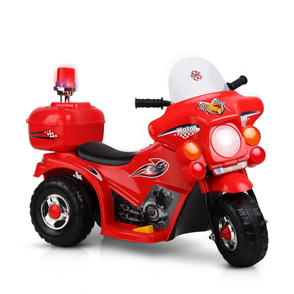NNEDSZ Kids Ride On Motorbike Motorcycle Car Red