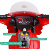 NNEDSZ Kids Ride On Motorbike Motorcycle Car Red