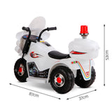 NNEDSZ Kids Ride On Motorbike Motorcycle Car Toys White