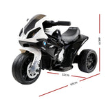 NNEDSZ Kids Ride On Motorbike BMW Licensed S1000RR Motorcycle Car Black