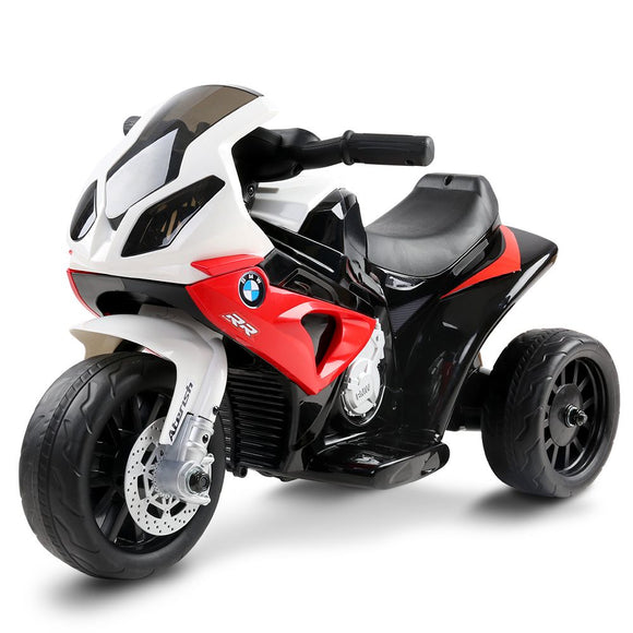 NNEDSZ Kids Ride On Motorbike BMW Licensed S1000RR Motorcycle Car Red