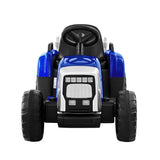 NNEDSZ Ride On Car Tractor Toy Kids Electric Cars 12V Battery Child Toddlers Blue