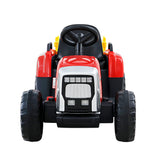 NNEDSZ Ride On Car Tractor Toy Kids Electric Cars 12V Battery Child Toddlers Red