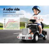 NNEDSZ Ride On Cars Kids Electric Toys Car Battery Truck Childrens Motorbike Toy Rigo Black