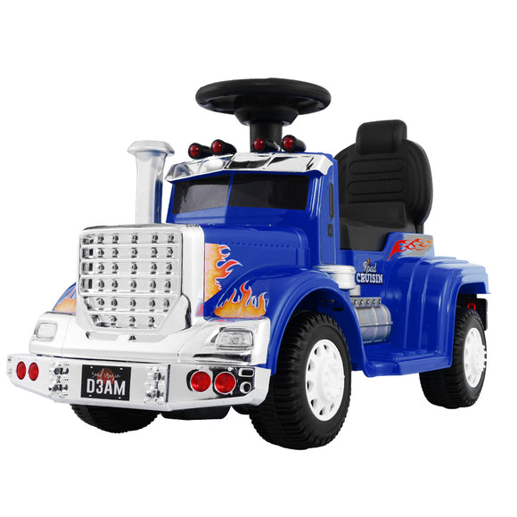 NNEDSZ Ride On Cars Kids Electric Toys Car Battery Truck Childrens Motorbike Toy Rigo Blue