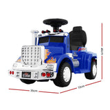 NNEDSZ Ride On Cars Kids Electric Toys Car Battery Truck Childrens Motorbike Toy Rigo Blue