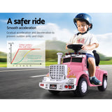 NNEDSZ Ride On Cars Kids Electric Toys Car Battery Truck Childrens Motorbike Toy Rigo Pink