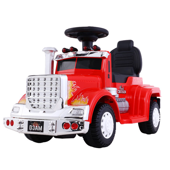 NNEDSZ Ride On Cars Kids Electric Toys Car Battery Truck Childrens Motorbike Toy Rigo Red