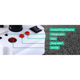 NNEDSZ Ride On Cars Kids Electric Toys Car Battery Truck Childrens Motorbike Toy Rigo White