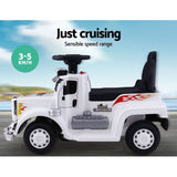 NNEDSZ Ride On Cars Kids Electric Toys Car Battery Truck Childrens Motorbike Toy Rigo White