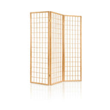 NNEDSZ 3 Panel Wooden Room Divider - Natural