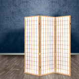 NNEDSZ 3 Panel Wooden Room Divider - Natural