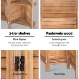 NNEDSZ Room Divider Screen 8 Panel Privacy Dividers Shelf Wooden Timber Stand