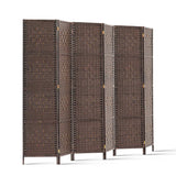 NNEDSZ 6 Panel Room Divider - Brown