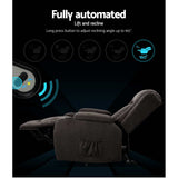 NNEDSZ Electric Recliner Chair Lift Heated Massage Chairs Fabric Lounge Sofa