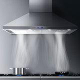 NNEDSZ 1500mm Commercial BBQ Rangehood - Silver