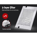 NNEDSZ Fixed Range Hood Rangehood Stainless Steel Kitchen Canopy 60cm 600mm