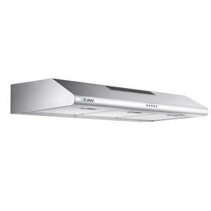 NNEDSZ Fixed Range Hood Rangehood Stainless Steel Kitchen Canopy 90cm 900mm