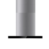 NNEDSZ Range Hood 900mm Rangehood 90cm Stainless Steel Glass Kitchen Canopy Black