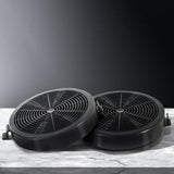 NNEDSZ Pyramid Range Hood Rangehood Carbon Charcoal Filters Replacement For Ductless Ventless