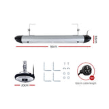 NNEDSZ Electric Radiant Heater Patio Strip Heaters Infrared Indoor Outdoor Patio Remote Control 2000W