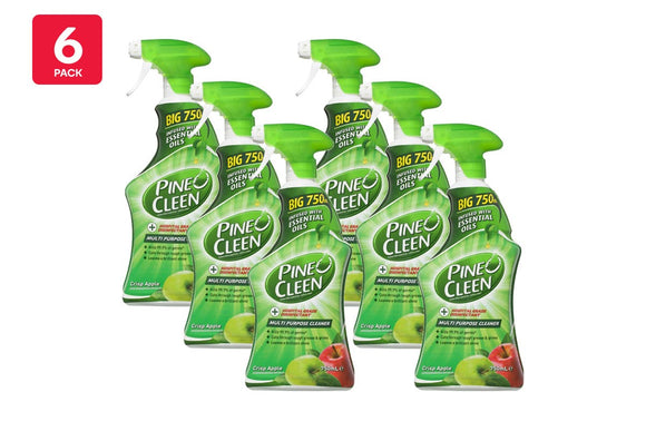 NNEKG Pine O Cleen Multi Purpose Crisp Apple Trigger 750ml 6 Pack