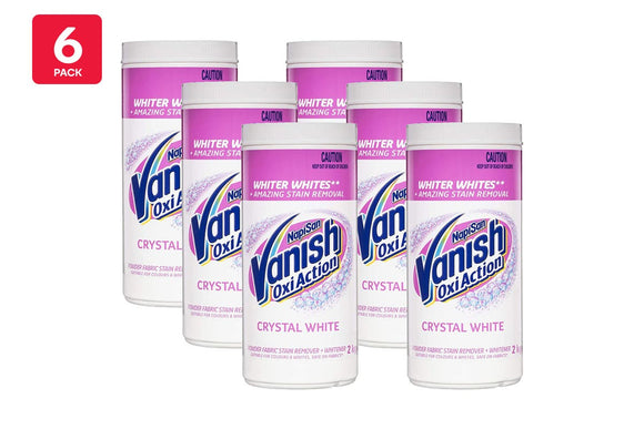 NNEKG Vanish NapiSan OxiAction Crystal White 2kg 6 Pack