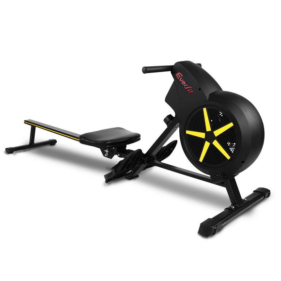 NNEDSZ Rowing Exercise Machine Rower Resistance Fitness Home Gym Cardio Air