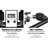 NNEDSZ Rowing Exercise Machine Rower Hydraulic Resistance Fitness Gym Cardio