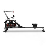 NNEDSZ Rowing Exercise Machine Rower Water Resistance Fitness Gym Home Cardio